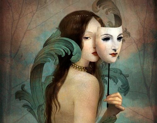 as pessoas e suas mascaras