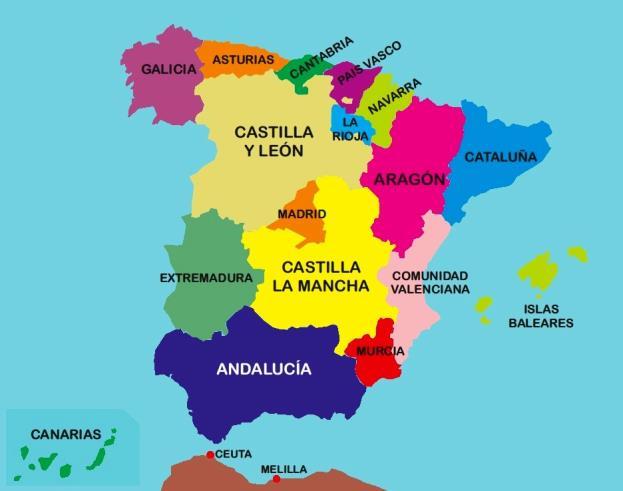 comunidades autonomas espanha